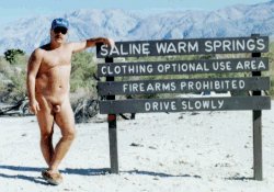 Saline Springs Sign